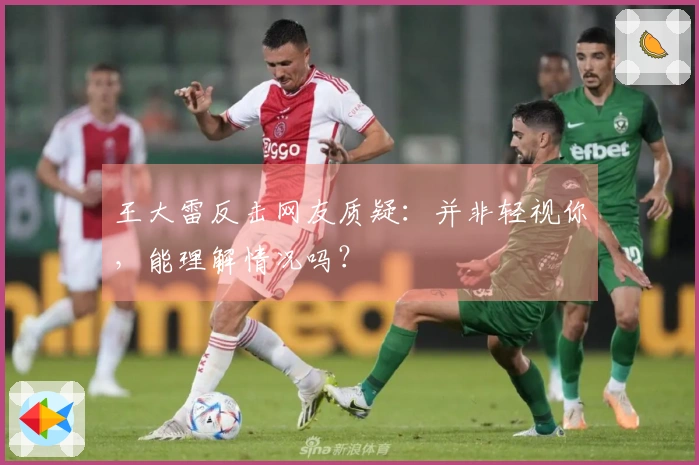 王大雷反击网友质疑：并非轻视你，能理解情况吗？